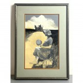 HERBERT TAUSS Original "Light