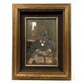 HERBERT TAUSS Original paintin
