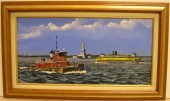 Herbert Weintraub  oil on pane
