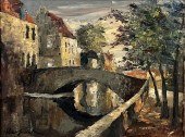HERBOSCH, O/C BRUGES CANAL SCE