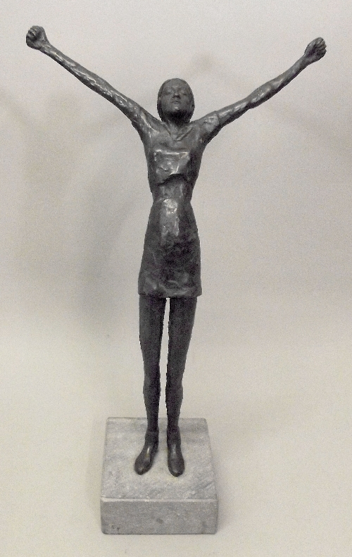 Herda Van-Ecke - Bronze figure -