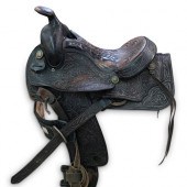 "HEREFORD" WESTERN SHOW SADDLE