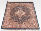 HEREKE BAMBOO SILK SIGNED CARP
