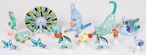 HEREND ANIMAL FIGURINESHerend
