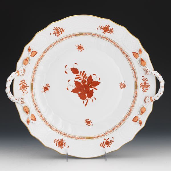 HEREND APPONYI RED 3 ?" x 15"
