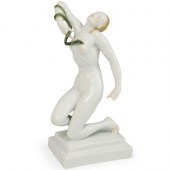 HEREND BIBLICAL PORCELAIN FIGU