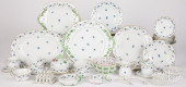 HEREND BLUE CORNFLOWER PORCELA