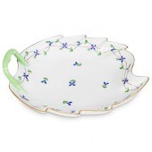 HEREND BLUE GARLAND PORCELAIN