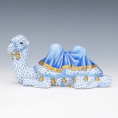 HEREND CAMEL FIGURINE 5"H x 10