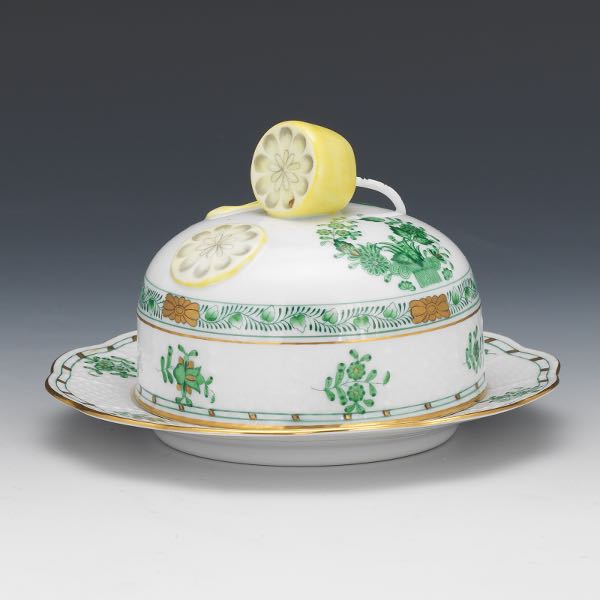 HEREND "CHINESE BOUQUET" BUTTER