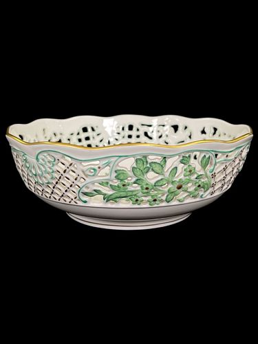 HEREND CHINESE BOUQUET GREEN