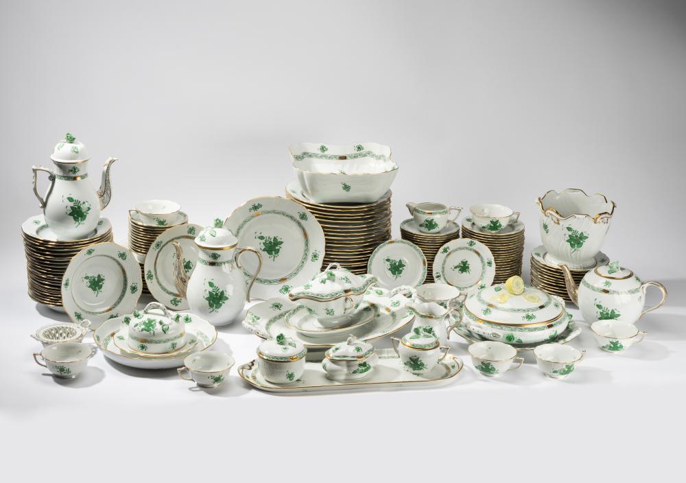 HEREND CHINESE BOUQUET PORCELAIN