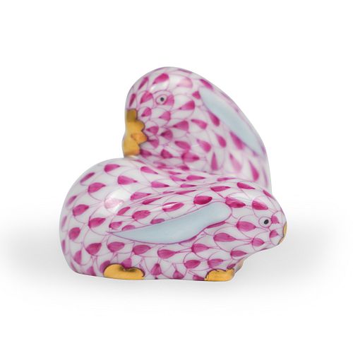 HEREND DOUBLE RABBIT