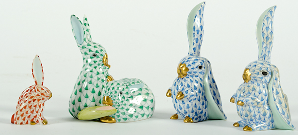 Herend Figurines Hungry four