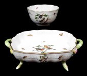 HEREND FOUR-FOOTED SERVING BOW