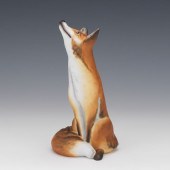 HEREND FOX FIGURINE 6 ½"  Here