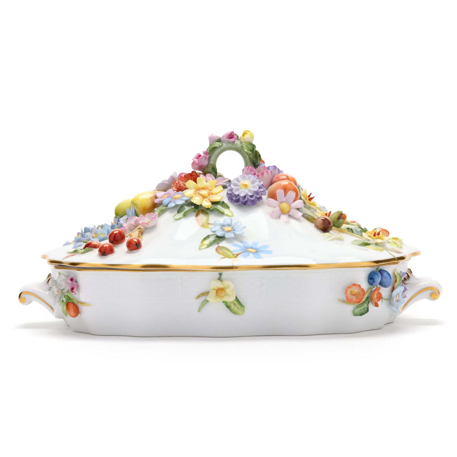 HEREND  FRUITS AND FLOWERS 