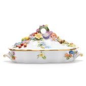 HEREND  FRUITS AND FLOWERS  RE