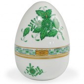HEREND GREEN CHINESE BOUQUET P