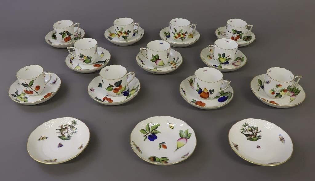 Herend hand painted porcelain to