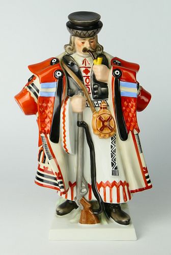 HEREND HUGE PORCELAIN SHEPPARD WITH