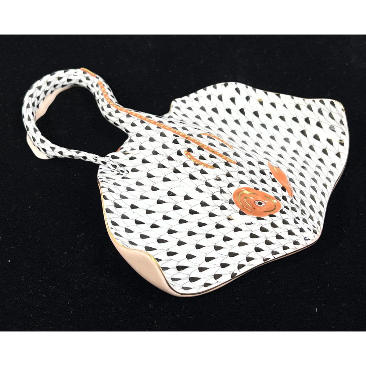 HEREND Hungary Figural Stingray