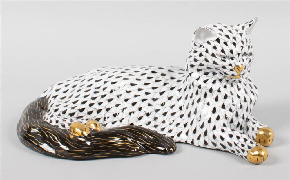 HEREND (HUNGARY) PORCELAIN BLACK