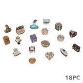 HEREND & LIMOGES PORCELAIN TRI