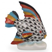 HEREND PORCELAIN ANGEL FISHDES