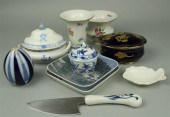 HEREND PORCELAIN ''BLUE GARDEN