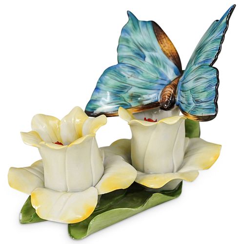 HEREND PORCELAIN BUTTERFLY