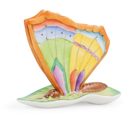 HEREND PORCELAIN BUTTERFLY