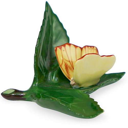 HEREND PORCELAIN BUTTERFLY