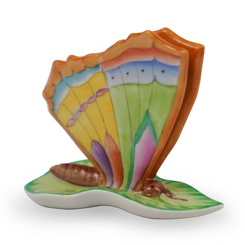 HEREND PORCELAIN BUTTERFLY PLACE