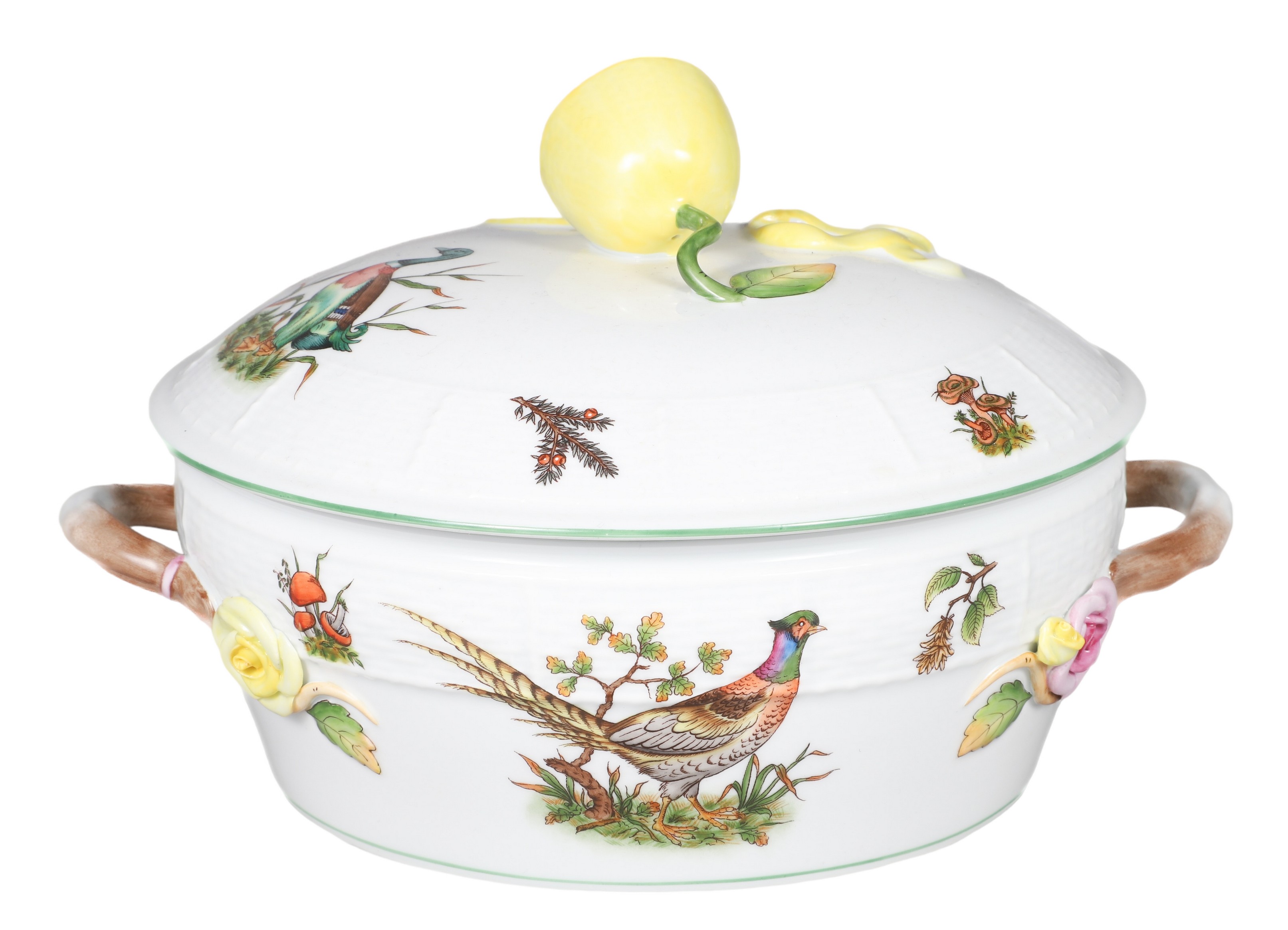 Herend porcelain casserole,
