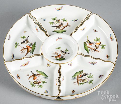HEREND PORCELAIN CONDIMENT