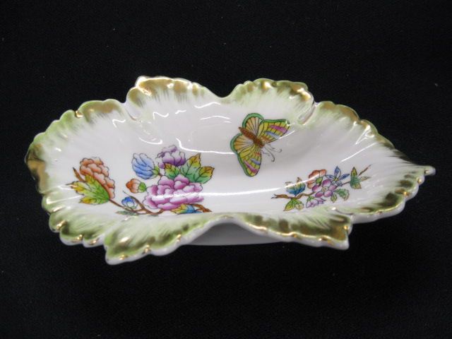 Herend Porcelain Dish butterfly &