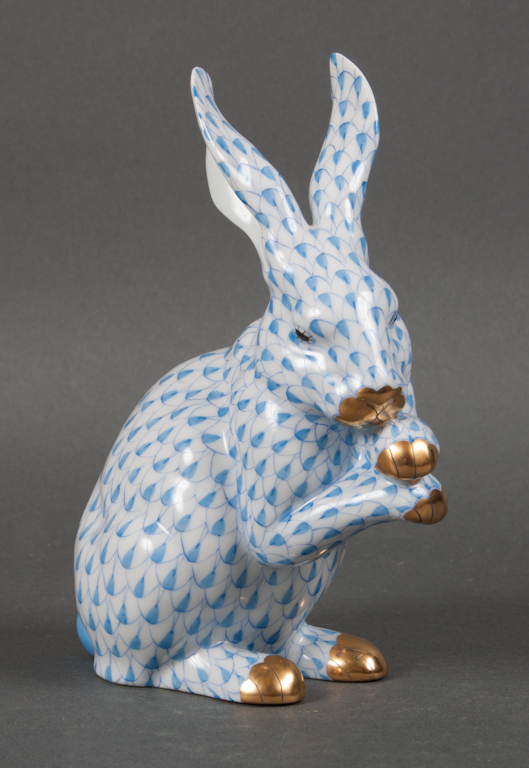 Herend porcelain figural group of a