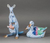 Herend porcelain figure of a m
