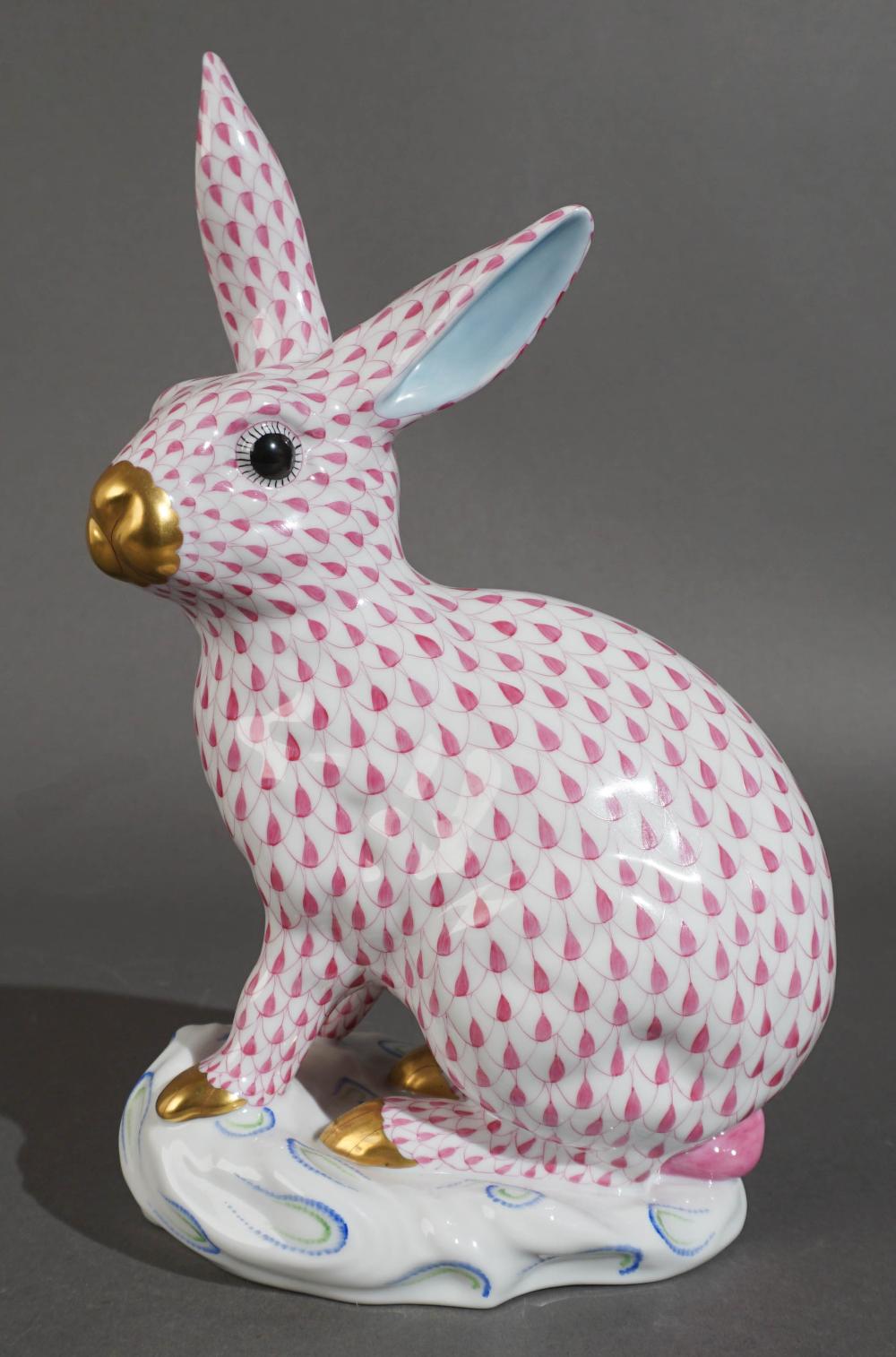 HEREND PORCELAIN FIGURE OF A