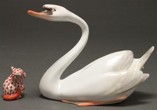 Herend porcelain figure of a