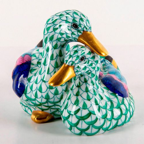 HEREND PORCELAIN FIGURINE, PAIR