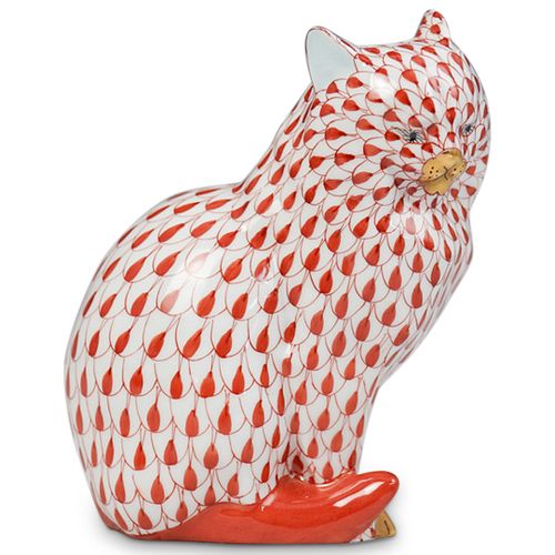 HEREND PORCELAIN FISHNET