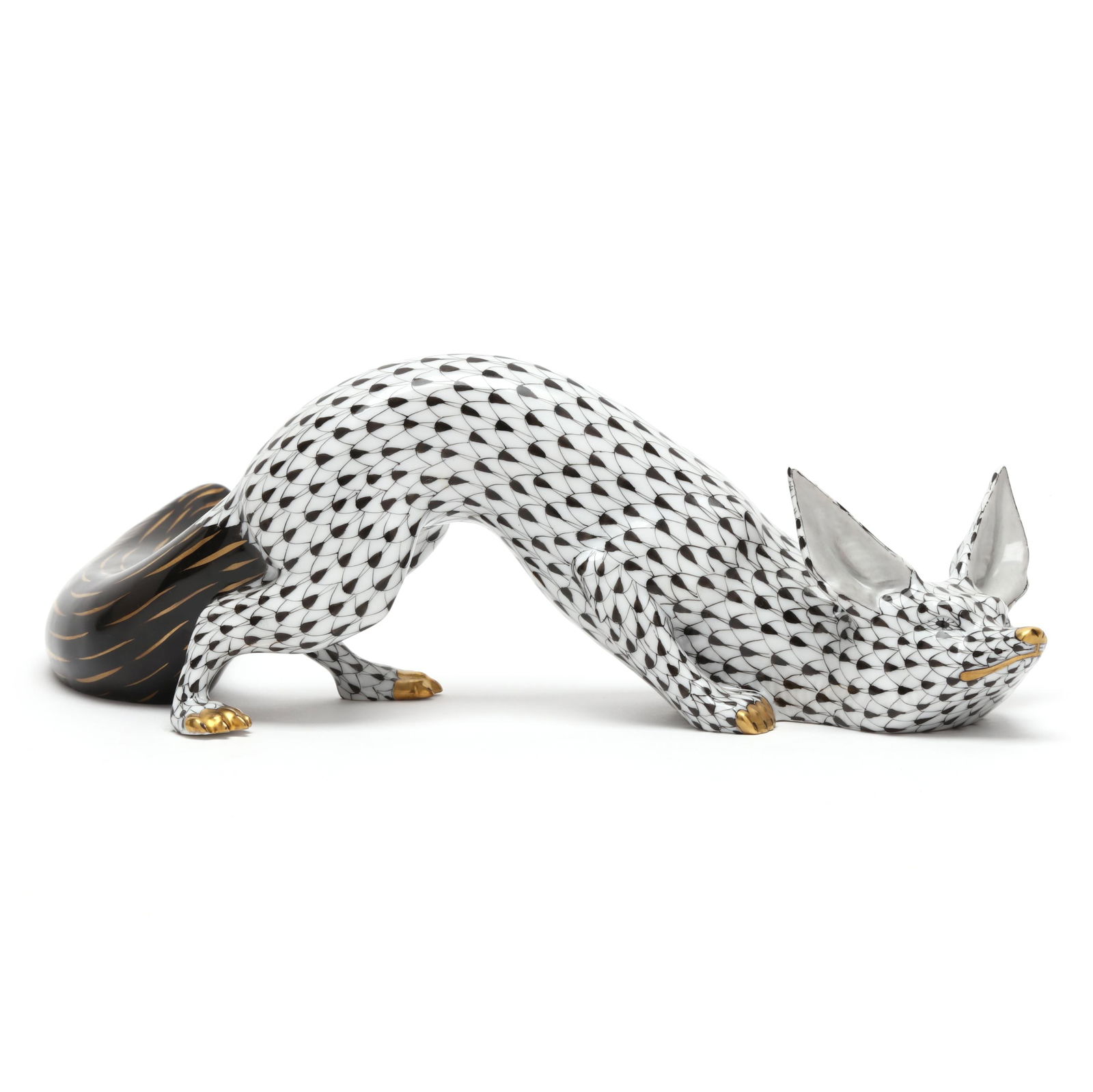 HEREND PORCELAIN FISHNET