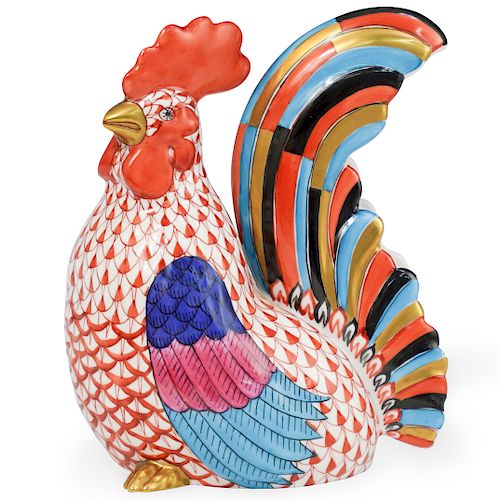 HEREND PORCELAIN FISHNET