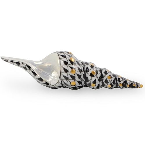 HEREND PORCELAIN FISHNET IRIDESCENT