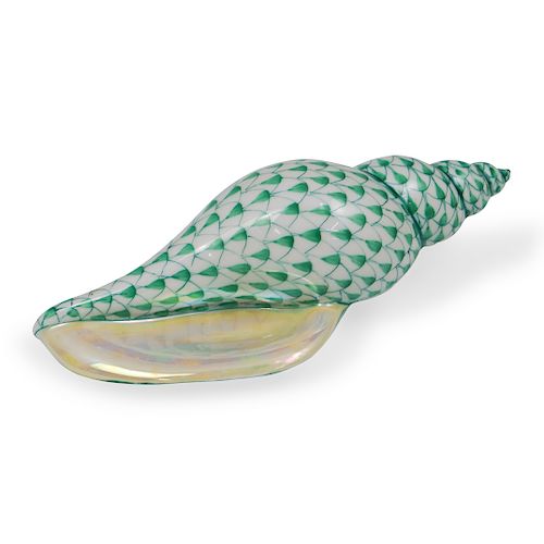 HEREND PORCELAIN FISHNET IRIDESCENT