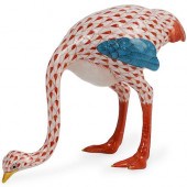 HEREND PORCELAIN FISHNET OSTRI