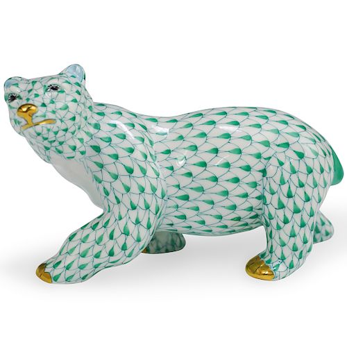 HEREND PORCELAIN FISHNET POLAR