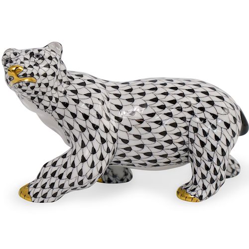HEREND PORCELAIN FISHNET POLAR